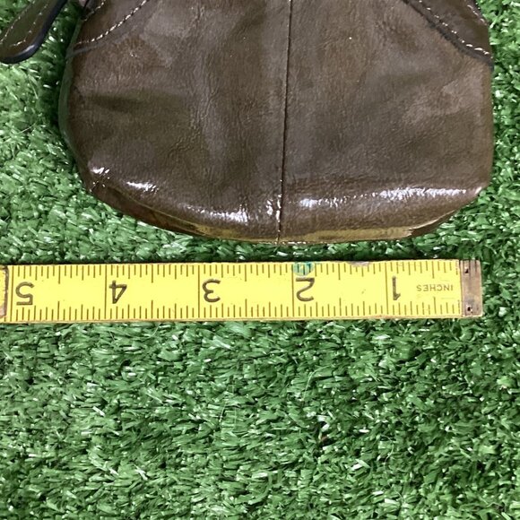 Brighton Coin Purse Patent Leather Zip Closure - Picture 6 of 7